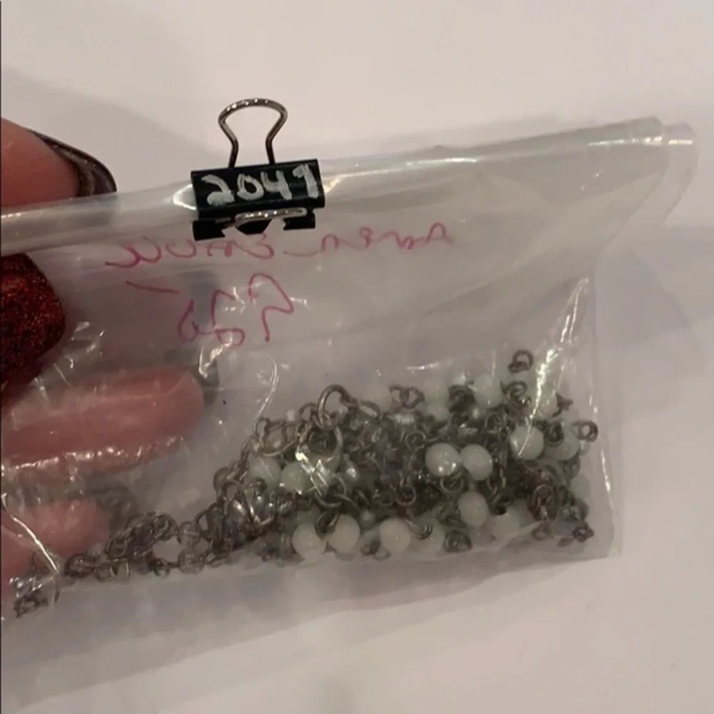 American eagle multi strand freshwater Pearl short